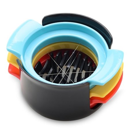 Lett å rengjøre eggdeler, krombelagt sink med rustfri ståltråd for sklisikker base, perfekt for å fremskynde matlagingen på kjøkkenet