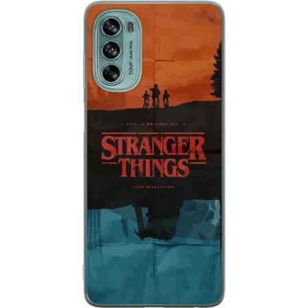 Motorola Moto G62 5g Genomskinligt Skal Stranger Things