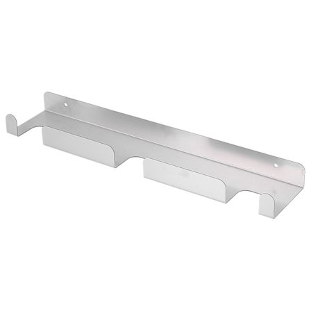 Pizza-lapion seinäteline Harjattu ruostumaton teräs Pizza-teline Ripustin Raskaankaltainen Pizza-lapion pidike