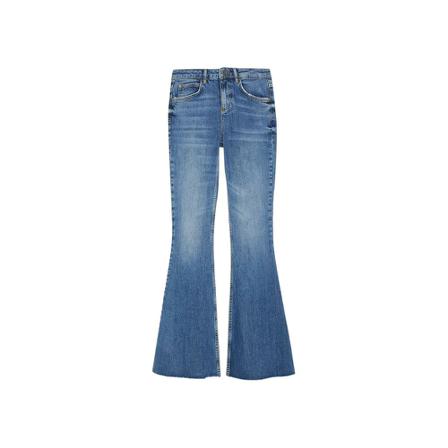 Liu Jo, Flared Jeans Blauw, Dames, Maat:W27