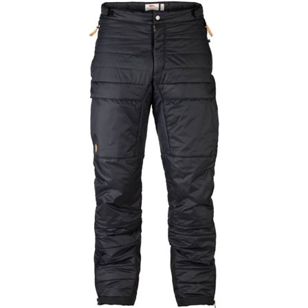 Fjällräven Men's Keb Touring Padded Trousers in Black, Primaloft | Size: 46