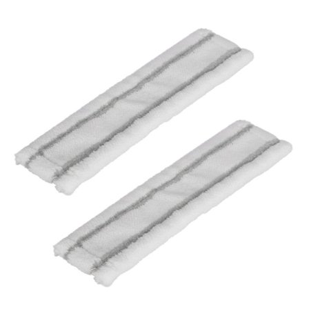 2 st mikrofibermoppdukar fönsterputsningsmaskin ersättning för Karcher Wv1 Db