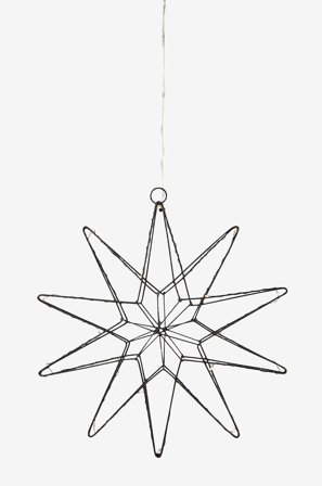 Markslöjd - Pendel Stjärna GLEAM - Svart - Adventsstjärnor - Från Homeroom