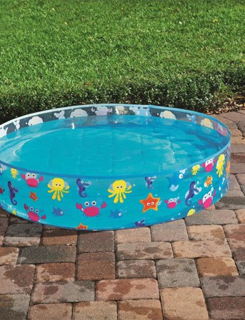Bestway Bestway Fill 'N Fun Sparkling Sea Pool 122 X 25 Cm - Multi/patterned - ONE SIZE