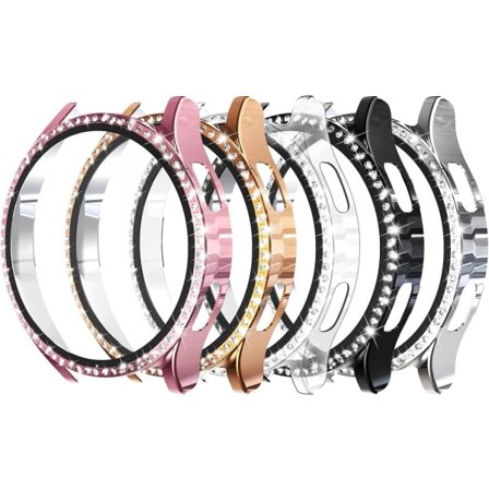 5-pack Watch 4 40mm Bling Skärmskydd Kompatibel med Galaxy IC