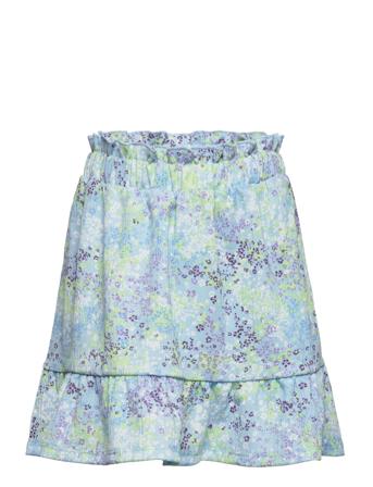 Kognaya Frill Skirt Jrs Dresses & Skirts Skirts Short Skirts Blå Kids Only*Betinget Tilbud