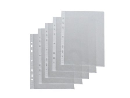 Plastficka A5 präglad 0,08mm 10/fp - Lyreco - Kontorsmaterial - Mappar och plastfickor - Plastfickor - Öppen överkant