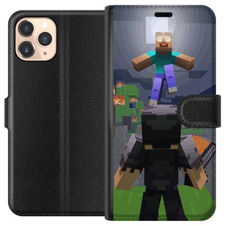 Kompatibelt Lommeboketui til Apple Apple iPhone 11 Pro Minecraft