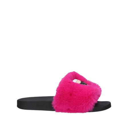 Karl Lagerfeld, Klapki Kondo Ikonic Winter Slide Kl 80911 WFP Różowy, Kobieta, Rozmiar: 38 EU