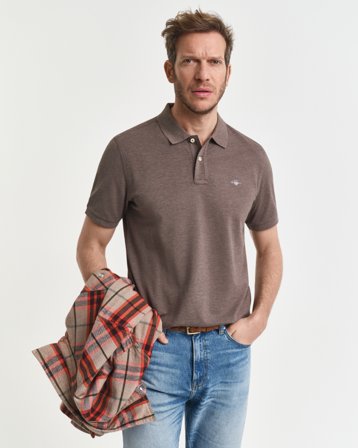GANT Herren Regular Fit Piqué Poloshirt (S)