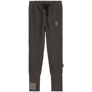NUNUNU Dark grey Skull Patch Sweatpants 10-11 Years - Bottoms - 10-11 years - Grey