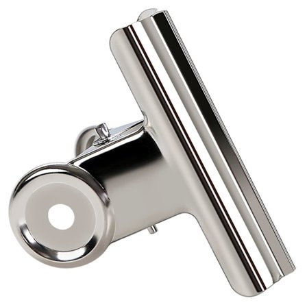 Stora gångjärnsklämmor, 12-pack 63mm Bulldog-klämmor runda, metallgångjärnsklämmor, pärmklämma rostfritt pappersklämma, metallpärm