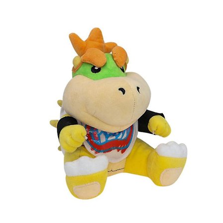 Bowser Jr. pehmolelu Klassinen Bowser Jr. täytetty lelu All Star Collection -sarja faneille lapsille ja pelifaneille