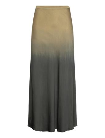 Rabens Sal R Flow Bias Skirt - Lucill Khaki Green