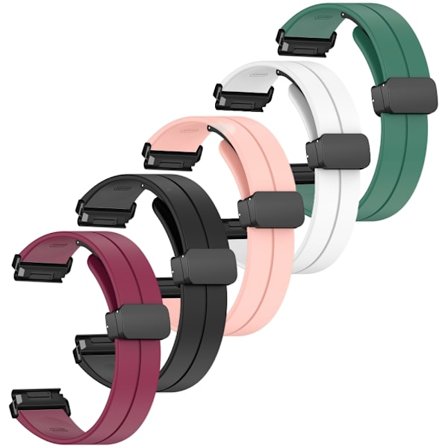 SKALO Silikonarmband metallspänne Garmin Fenix 8 47mm - Fler färger