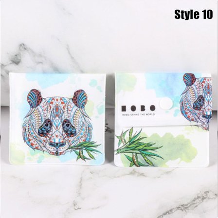 Bärbar askfat utomhus askfat förvaringsväska Ny PVC As