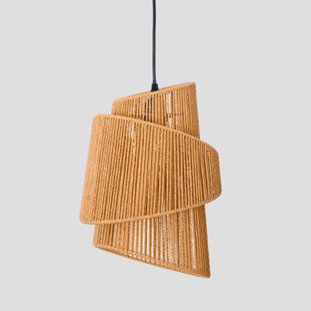 Riippuvalaisin 25x35cm Köysi Khaki Paperi