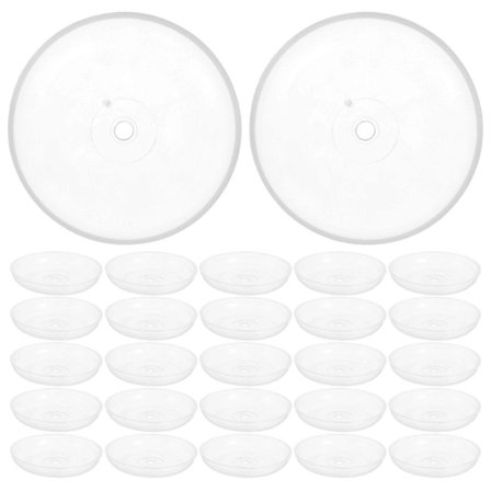 200 stk. klare lysmansjetter for lysestake, kake, lys, anti-dryppbrett, lysdryppbeskyttere (FMY)