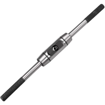 Justerbart gängsnittshandtag, för metriska M6-M14 gängsnitt, gängsnittsrensare, handverktyg för gängning, pressgjuten kropp