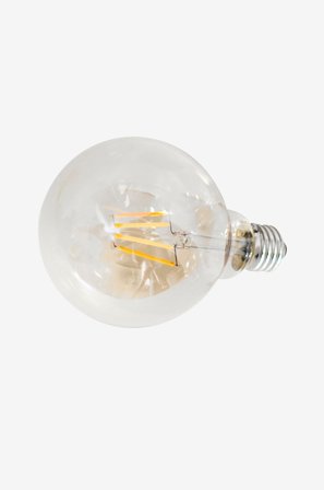 By Rydéns - Filament dekorationspære LED Ø95 mm - Hvid - Lyskilder & pærer - Fra Homeroom