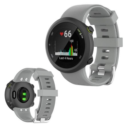 Garmin Swim 2 hållbart klockarmband i silikon - Grå