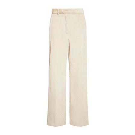 Max Mara Wide Byxor beige, Dam Byxor, Dam, Storlek: M