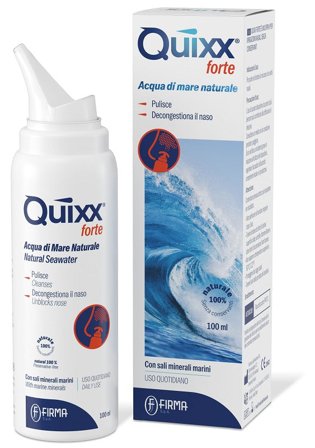 Soluzione Spray per Irrigazioni Nasali Quixx Forte Acqua Marina