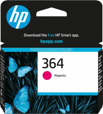 HP 364 magenta bläckpatron, original, 883585705382