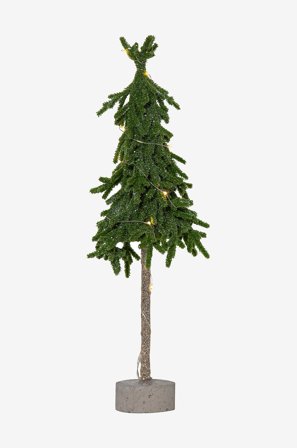 Star Trading - Koristepuu Lummer 45 cm - Vihreä - Joulun koristevalot - - Homeroom