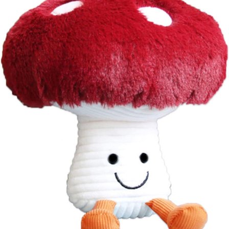 Söpö sieni pehmolelu Kawaii hymy nukke sieni pehmolelu täytetty eläin tyyny KLB