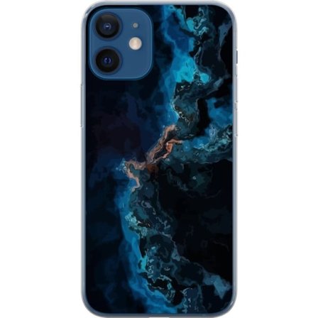 Kompatibelt Mobilskal till Apple Apple iPhone 12 mini Galaxy Marmor