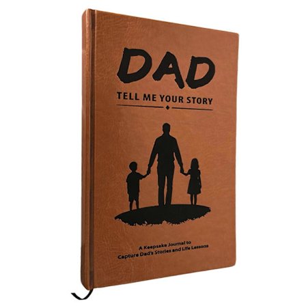 Far, jeg vil gerne høre din historie - Fars livshistorie journal minde meningsfuld gave til mænd, far, mand og bedstefar fra børn