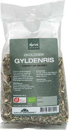 Natur Drogeriet Gyldenris Ø 80 g, Helse & Madvarer, Krydderier, Øvrigt