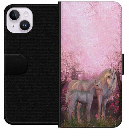 Apple Iphone 14 Plånboksfodral Unicorn