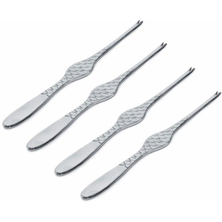 Alessi Colombina skaldyrsbestik 4 dele | KitchenOne