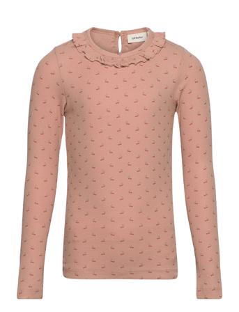 Nmfgago Ls Slim Top Aop Sep Lil Pink Lil'Atelier