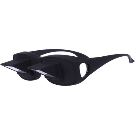 Store liggende briller til at læse i sengen