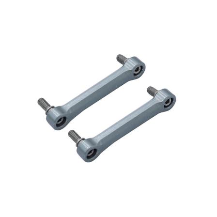 Metal Link Rod Drag Rod For Sg 1603 Sg 1604 Sg1603 Sg1604 Ud1601 Ud1602 Ud1603 Ud1604 1/16 Rc Car U Gray
