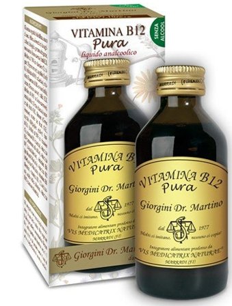 Dr Giorgini Vitamina B Pura 100ml Liquido Analcolico