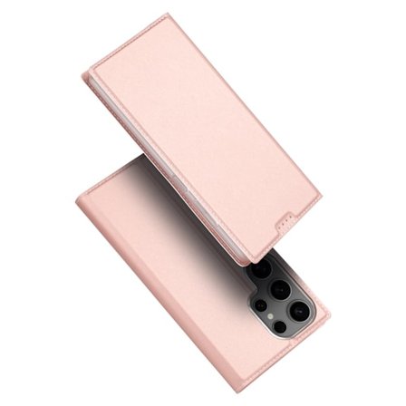 Dux Ducis Skin Pro Läderfodral Samsung Galaxy S25 Ultra Rosa