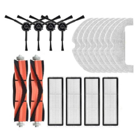 För Dreame Bot Z10 Pro Z10pro Robot Huvudborste Filter Moppduk