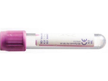 BD Hemogardrör Lila K2 EDTA 5/4ml 100/fp - Lyreco - Sjukvård och omsorg - Lab och analys - Provrör - Vacutainer/Hemogard