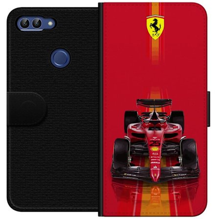 Kompatibel Tegnebogsetui til Huawei Huawei P smart Ferrari Formel 1-bil i ikonisk rød design med sportslig præcision