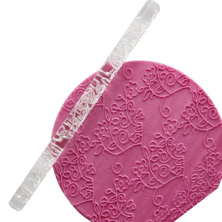 Kjevle av høy kvalitet i akryl, kjevle for kakedeig, fondant og plastelina, DIY-kake 26#