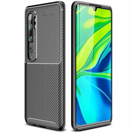 Xioami Mi Note 10 / 10 Pro Stöttåligt Slimmat Skal FullCarbon V4