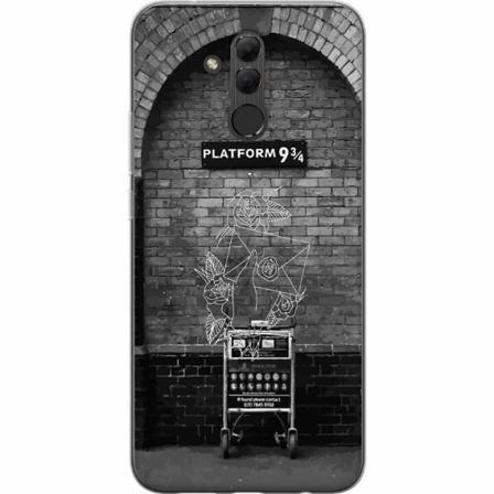 Huawei Mate 20 Lite Genomskinligt Skal Harry Potter Hogwarts L
