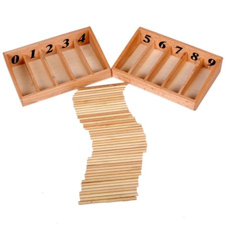 45 Spindlar Matematik Räkneleksak