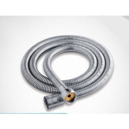 120 cm duschslang i rostfritt stål med vridskydd. duschledare