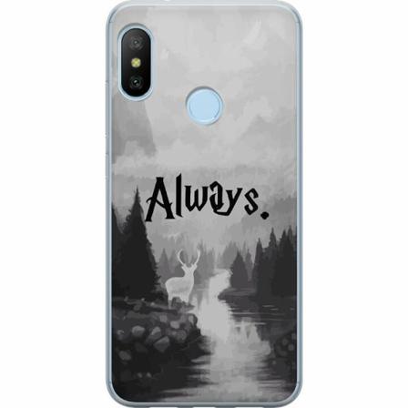 Xiaomi Mi A2 Lite Genomskinligt Skal Harry Potter Hogwarts Leg