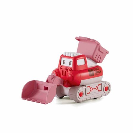 Trykk-leketøybil, ABS-leketøy, blå pælehammer